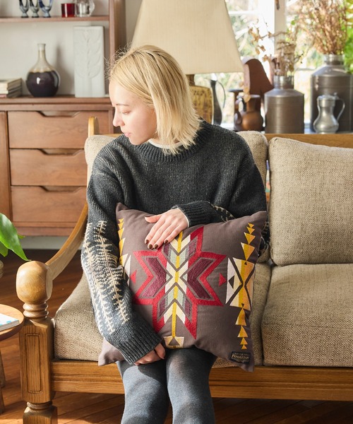 PENDLETON/ペンドルトン エンブロイダリークッションカバー