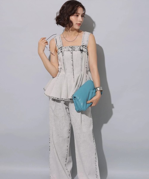 ハイブリーチワイドデニム（その他パンツ）｜Arpege story