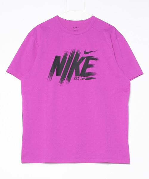NIKE(ナイキ)の「ナイキ NIKE ナイキ DF UV HYVERSE S/S トップ GFX(Tシャツ/カットソー・メンズ・ブラウン/ブラック/パープル/ブルーグレー・LL/3L/S/M/L)」の4枚目の写真