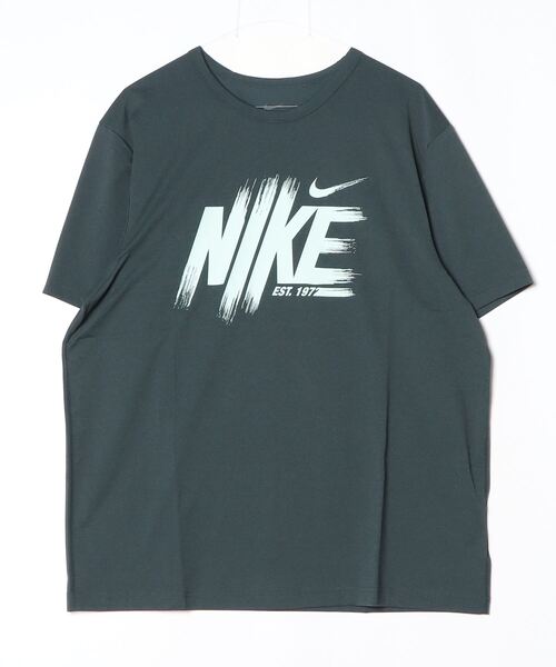 NIKE(ナイキ)の「ナイキ NIKE ナイキ DF UV HYVERSE S/S トップ GFX(Tシャツ/カットソー・メンズ・ブラウン/ブラック/パープル/ブルーグレー・LL/3L/S/M/L)」の3枚目の写真