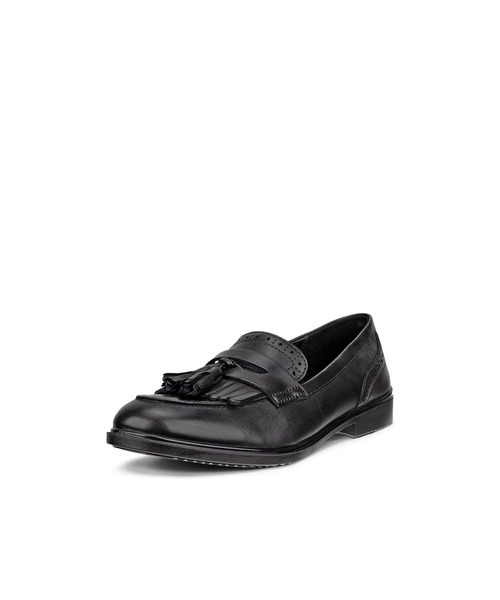 ECCO(エコー)の「きれいめカジュアル DRESS CLASSIC 15 タッセルローファー しなやか上質カウレザー 本革(ローファー・メンズ・ブラック・36/37/38/39/35)」の5枚目の写真