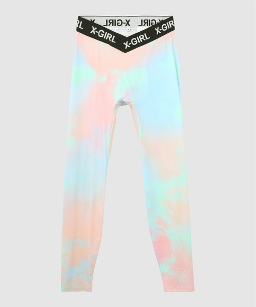 マーブル1 レギンス L カラフルレギンス Marble Leggings ヨガウェア Allure Oriental | Marble1 その他