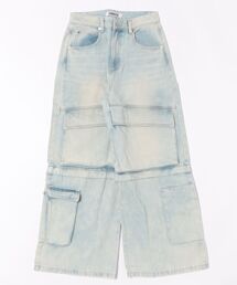 L.H.P | KIM MATIN/キム・マーティン/DETACHABLE CARGO DENIM PANTS(デニムパンツ)