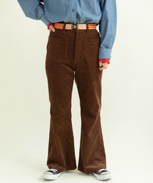 CHILD WOMAN | 14Wコーデュロイ フレアパンツ(その他パンツ)