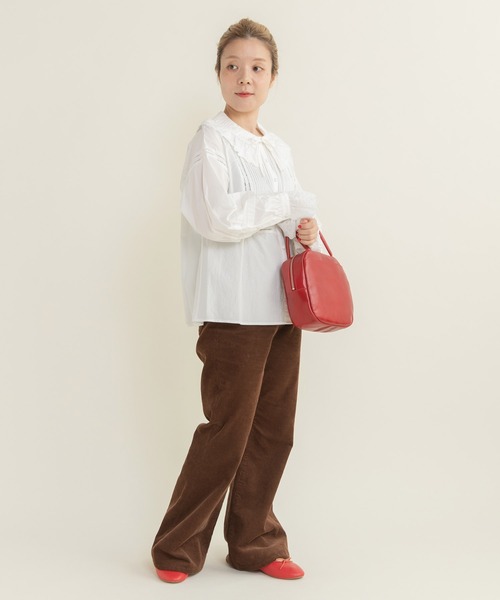 CHILD WOMAN（チャイルドウーマン）の「14Wコーデュロイ フレアパンツ（その他パンツ・レディース・ブラウン/ネイビー・36/38）」の19枚目の写真