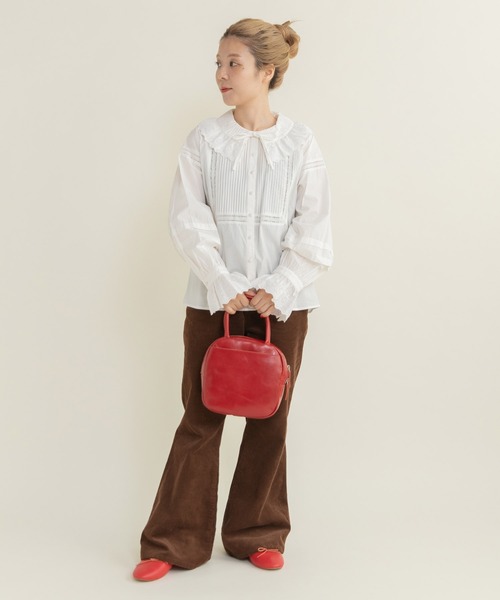 CHILD WOMAN（チャイルドウーマン）の「14Wコーデュロイ フレアパンツ（その他パンツ・レディース・ブラウン/ネイビー・36/38）」の15枚目の写真