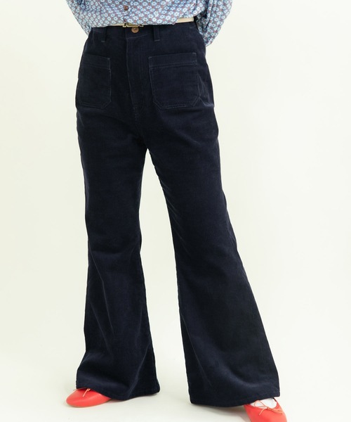 CHILD WOMAN（チャイルドウーマン）の「14Wコーデュロイ フレアパンツ（その他パンツ・レディース・ブラウン/ネイビー・36/38）」の22枚目の写真