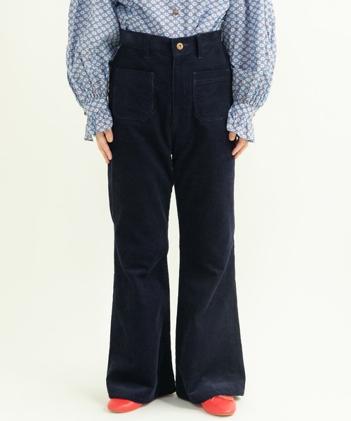 CHILD WOMAN（チャイルドウーマン）の「14Wコーデュロイ フレアパンツ（その他パンツ・レディース・ブラウン/ネイビー・36/38）」の12枚目の写真