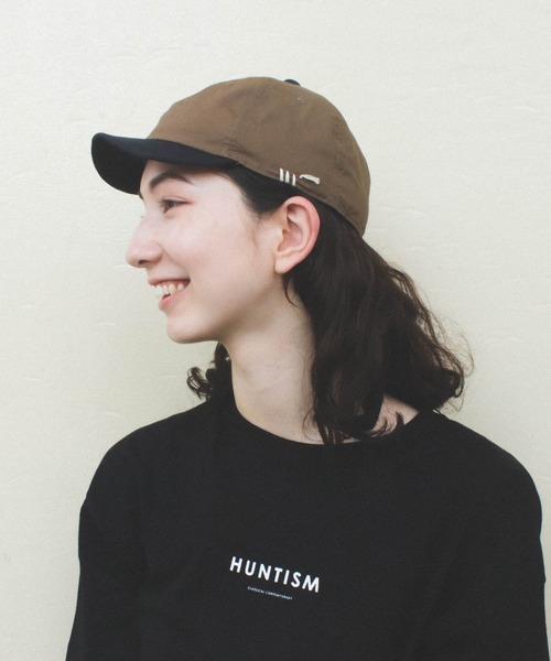 HUNTISM(ハンティズム)の「2Tone Umpire Cap(キャップ・メンズ・ネイビー/カーキ/ブラック・2)」の2枚目の写真