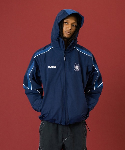 HOODED TRACK JACKET（ナイロンジャケット）｜XLARGE（エクストラ