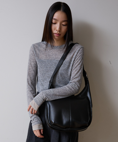 NOMINE（ノミネ）の「【AT CREATION】ヴォルガバックル ショルダーバッグ（ショルダーバッグ・レディース・ブラック/アイボリー・フリー）」の10枚目の写真