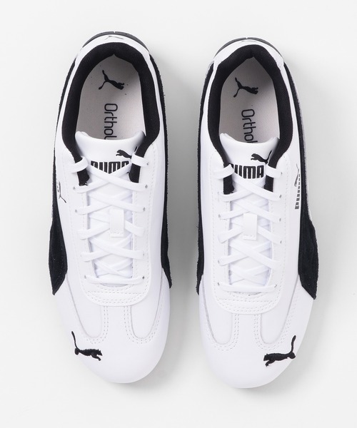 PUMA（プーマ）の「PUMA　SPEEDCAT LTHR（スニーカー・レディース・ホワイト・23.5/24.5/24/23）」の2枚目の写真