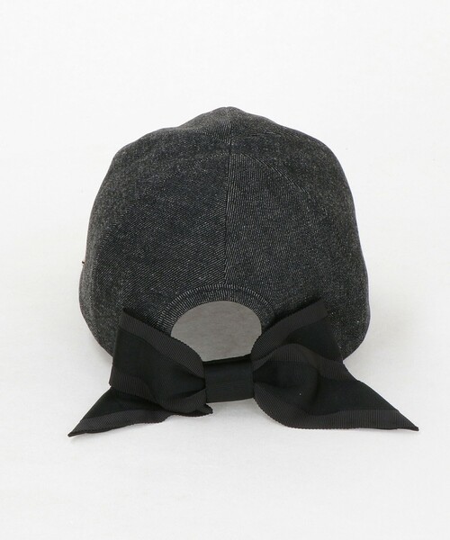 Athena New York（アシーナニューヨーク）の「＜Athena New York＞BECKY RBN DNM キャップ（キャップ・レディース・ブラック/ライトグレー・FREE）」の12枚目の写真