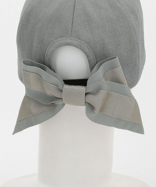 Athena New York（アシーナニューヨーク）の「＜Athena New York＞BECKY RBN DNM キャップ（キャップ・レディース・ブラック/ライトグレー・FREE）」の17枚目の写真