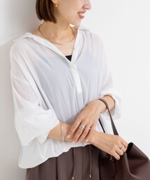NOLLEY’S Sophi | ウォッシャブル割繊プルオーバーシャツ(シャツ/ブラウス)