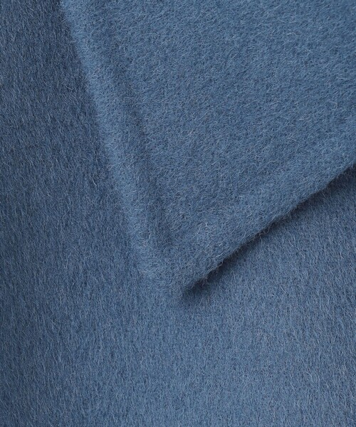ICB(アイシービー)の「WoolRever ステンカラーコート(ステンカラーコート・レディース・黄土色系/ダルブルー系/ブラック系・42/46/44/40)」の7枚目の写真