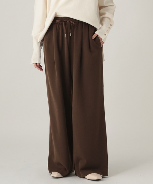 Elura(エルーラ)の「ドロストワイドパンツ<低身長サイズあり>/598141(その他パンツ・レディース・ダークブラウン/ダークネイビー・LARGE/MEDIUM/FREE(S))」の11枚目の写真