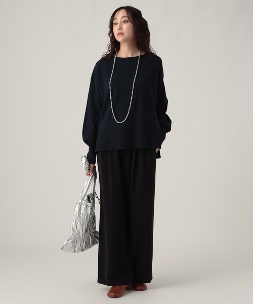 Elura(エルーラ)の「ドロストワイドパンツ<低身長サイズあり>/598141(その他パンツ・レディース・ダークブラウン/ダークネイビー・LARGE/MEDIUM/FREE(S))」の22枚目の写真