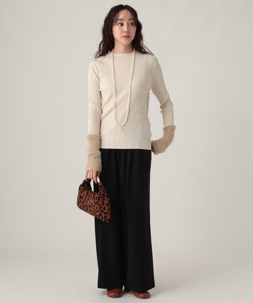 Elura(エルーラ)の「ドロストワイドパンツ<低身長サイズあり>/598141(その他パンツ・レディース・ダークブラウン/ダークネイビー・LARGE/MEDIUM/FREE(S))」の14枚目の写真