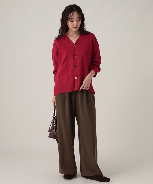 Elura(エルーラ)の「ドロストワイドパンツ<低身長サイズあり>/598141(その他パンツ・レディース・ダークブラウン/ダークネイビー・LARGE/MEDIUM/FREE(S))」の16枚目の写真