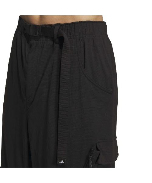 adidas(アディダス)の「アディダス adidas シティエスケープ ルーズフィット フルレングス ストレッチヘム カーゴパンツ(カーゴパンツ・メンズ・カーキ/ブラック・S/M/L/LL/3L)」の6枚目の写真