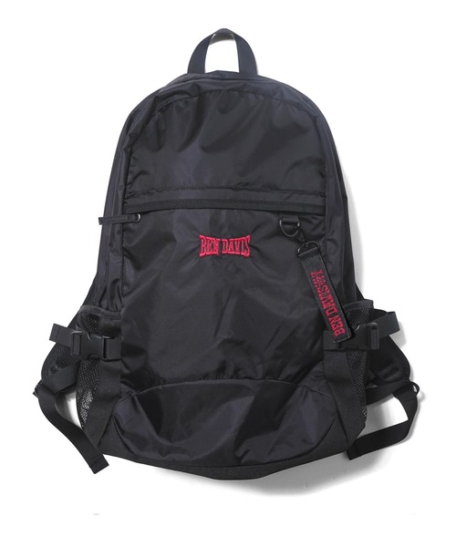 BEN DAVIS（ベンデイビス）の「《BEN DAVIS》LIGHT-WEIGHT DAYPACK 33L（バックパック/リュック・メンズ・ブラック×グリーン/ブラック×レッド/ブラック×ホワイト・FREE）」の3枚目の写真