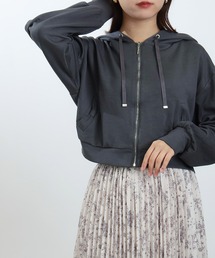 ASTORIA ODIER（アストリアオディール）の「ポケットリボンスフレパーカー（パーカー）」