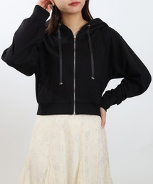 ASTORIA ODIER（アストリアオディール）の「ポケットリボンスフレパーカー（パーカー）」