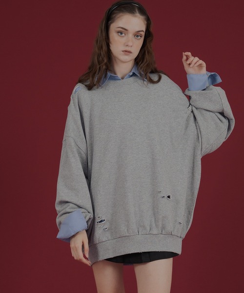 タグ付 未使用 MISSEL ミゼール スウェット グレー 3L お洒落 MISSEL / ミゼール TOP | レディース | ファッション・服 | 三越伊勢丹