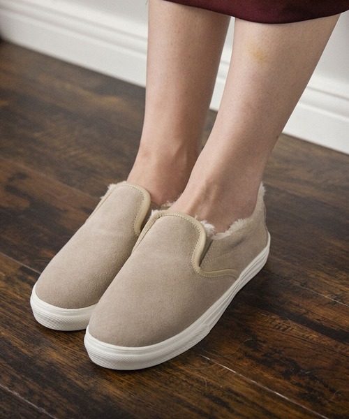 Minnetonka(ミネトンカ)の「【MINNETONKA 】ミネトンカ WILDER / ワイルダー ファースニーカー(スニーカー・レディース・ブラック/チャコールグレー/ストーン/ダークブラウン・6/8/9/5/7)」の11枚目の写真