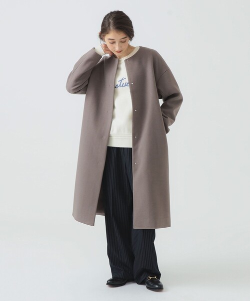 セール】ノーカラー コート（ノーカラーコート）｜B:MING by BEAMS