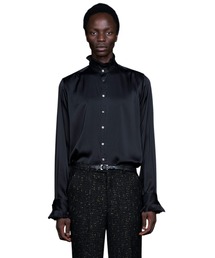 GalaabenD | Vintage Satin Frill SH(シャツ/ブラウス)