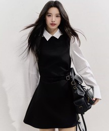 ⭐️黒ワンピース3075 SunsetPark｜サンセットパークのワンピース/ドレス（ブラック