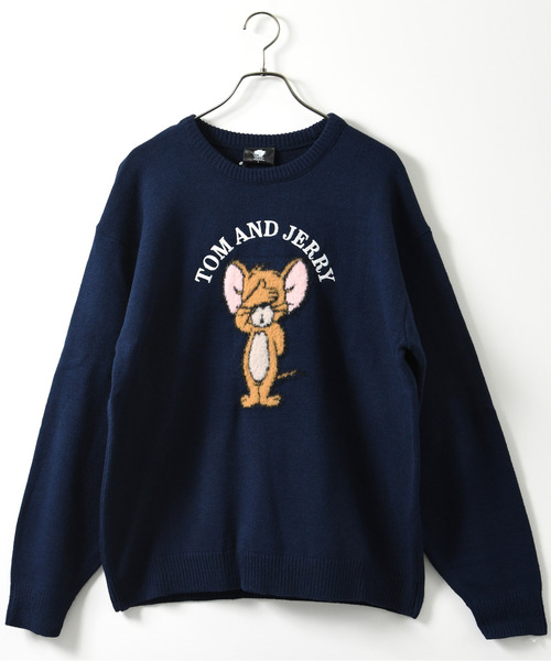 よ*し様 セーター セール】【neos】TOM&JERRY トムとジェリー ルーズシルエット