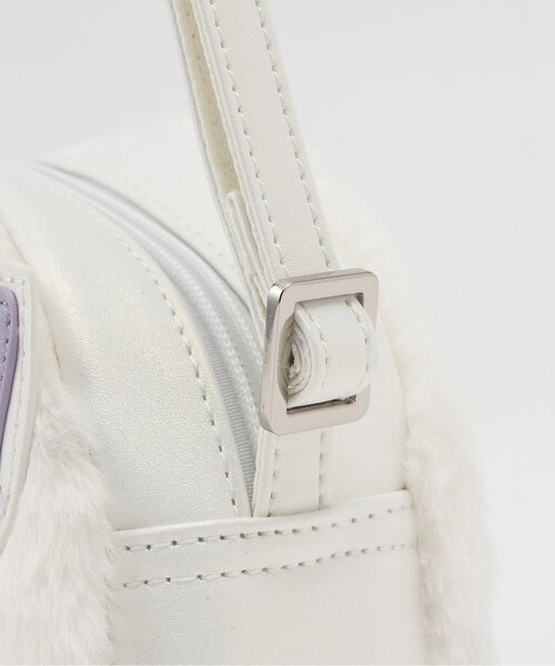 アナスイ(ANNA SUI) ディア ショルダーバッグ WHITE フワフワファーネコショルダーバッグ 7153402 | ANNA SUI mini
