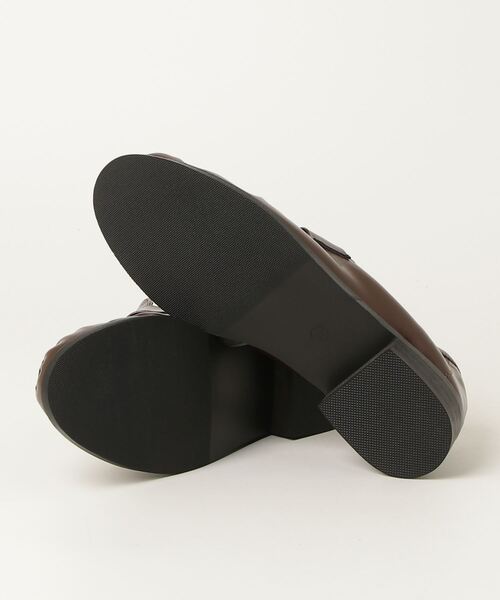 Lutim by u(ルチバイユー)の「Gather toe loafer / ギャザートゥローファー(ローファー・レディース・キャメル/ブラウン/ブラック・24.5/23.5)」の5枚目の写真