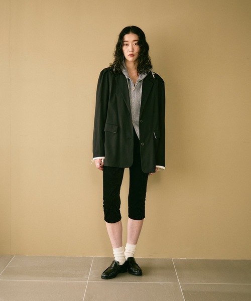 Lutim by u(ルチバイユー)の「Gather toe loafer / ギャザートゥローファー(ローファー・レディース・キャメル/ブラウン/ブラック・24.5/23.5)」の20枚目の写真