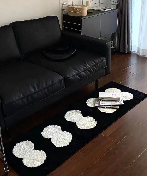 Modern twindot bedside rug mat（ラグ/マット）｜Made in I（メイド