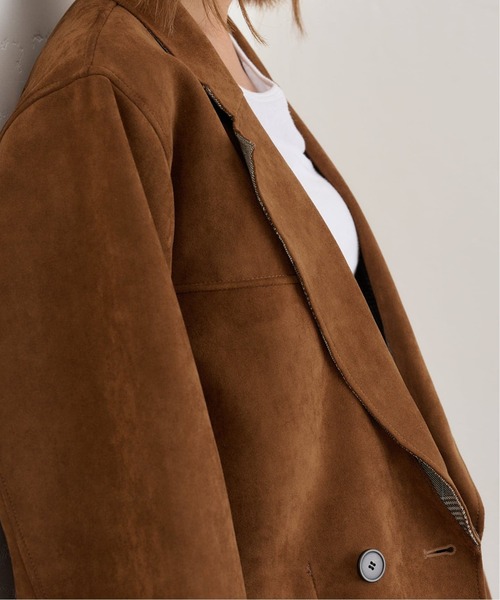 U by SPICK&SPAN（ユーバイスピックアンドスパン）の「《追加》リバーシブルオーバーダブルジャケット（その他アウター・レディース・キャメル・38/36）」の8枚目の写真