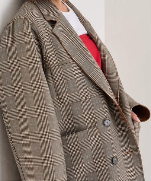 U by SPICK&SPAN（ユーバイスピックアンドスパン）の「《追加》リバーシブルオーバーダブルジャケット（その他アウター・レディース・キャメル・38/36）」の18枚目の写真