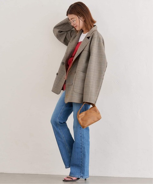 U by SPICK&SPAN（ユーバイスピックアンドスパン）の「《追加》リバーシブルオーバーダブルジャケット（その他アウター・レディース・キャメル・38/36）」の21枚目の写真