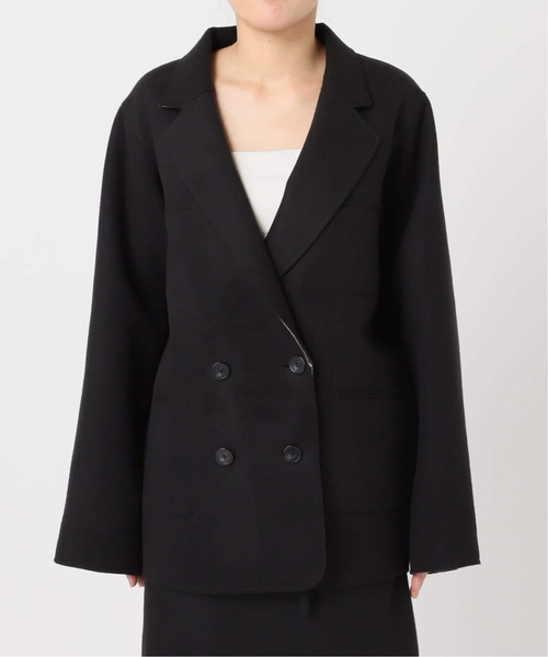 追加》リバーシブルオーバーダブルジャケット（その他アウター）｜U by