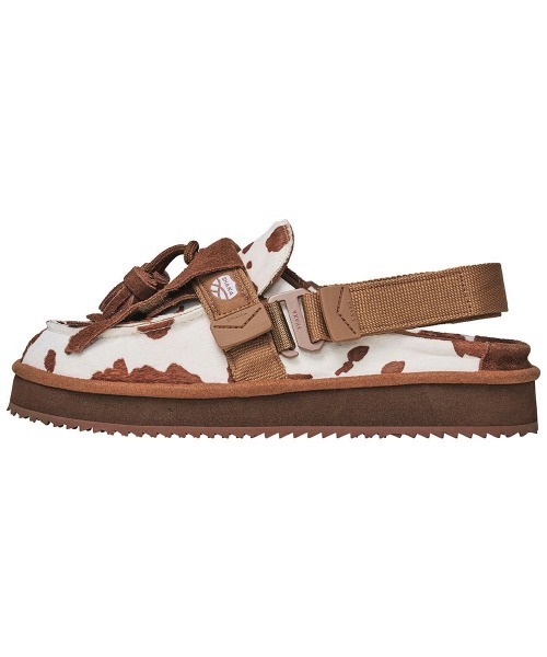 SHAKA（シャカ）の「SHAKA/シャカ　MOC MULE TASSEL COWHAIR（サンダル・レディース・その他1/ブラウン・23cm/24cm/25cm）」の2枚目の写真