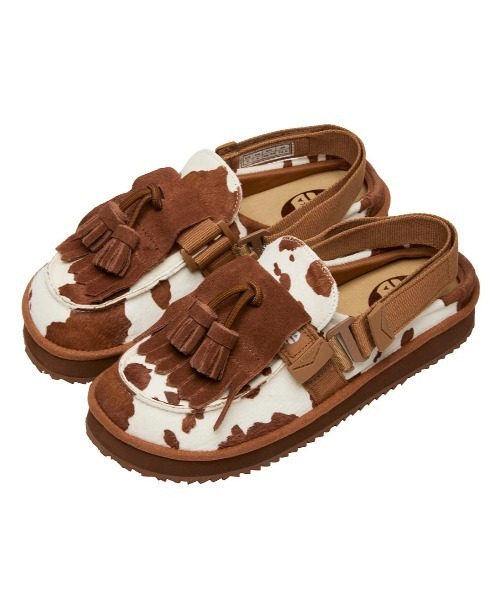 SHAKA（シャカ）の「SHAKA/シャカ　MOC MULE TASSEL COWHAIR（サンダル・レディース・その他1/ブラウン・23cm/24cm/25cm）」の6枚目の写真