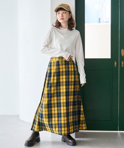 coen（コーエン）の「メローシアータートルロンT（Tシャツ/カットソー・レディース・オレンジ/コバルトブルー/オフホワイト/ブラック・M/L）」の8枚目の写真