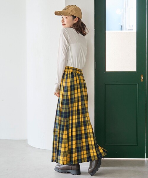 coen（コーエン）の「メローシアータートルロンT（Tシャツ/カットソー・レディース・オレンジ/コバルトブルー/オフホワイト/ブラック・M/L）」の9枚目の写真