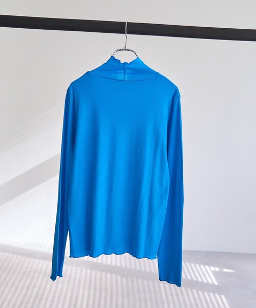 coen（コーエン）の「メローシアータートルロンT（Tシャツ/カットソー・レディース・オレンジ/コバルトブルー/オフホワイト/ブラック・M/L）」の15枚目の写真