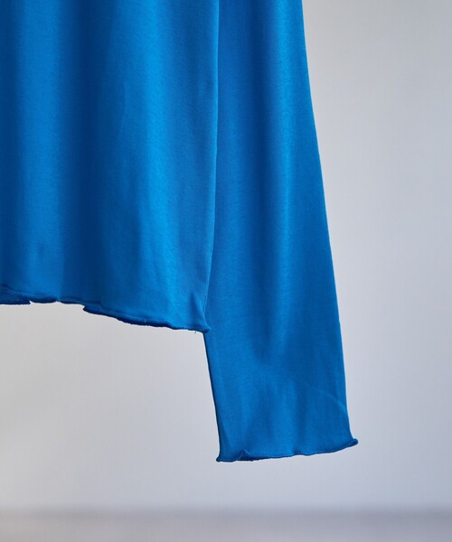 coen（コーエン）の「メローシアータートルロンT（Tシャツ/カットソー・レディース・オレンジ/コバルトブルー/オフホワイト/ブラック・M/L）」の17枚目の写真