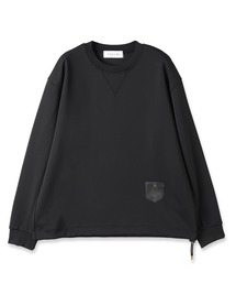 CULLNI（クルニ）の「Leather Coin Pocket Pullorver（Tシャツ/カットソー・メンズ）」