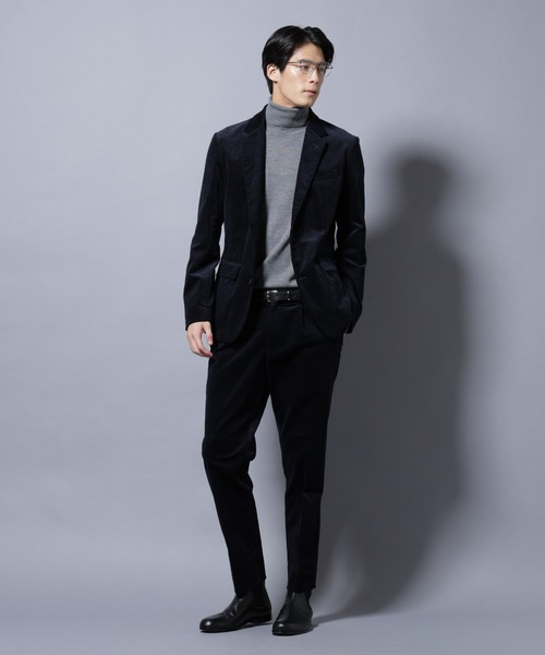 Damerino」コットンコーデュロイストレッチセットアップ（スーツセット